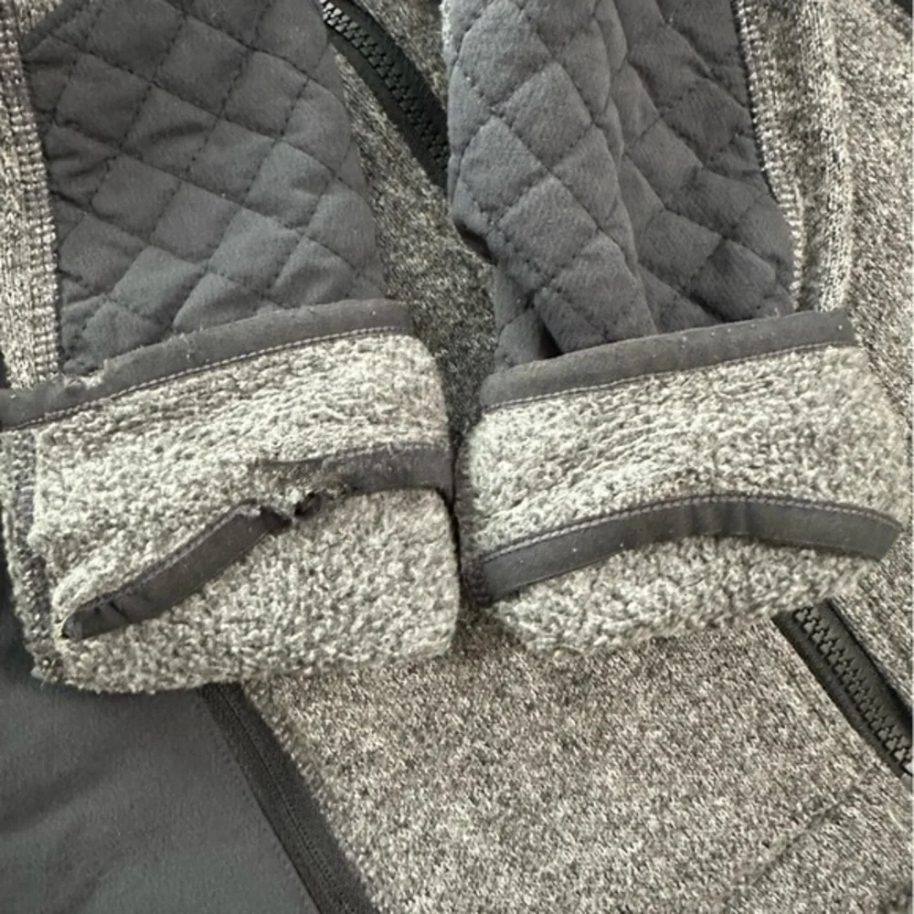 Athleta Truckee Grey & Grey Heathered Jacket‎